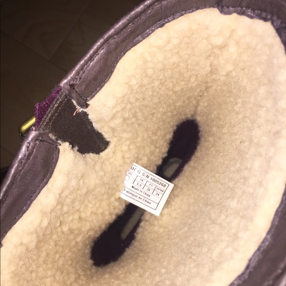 Brown Suede waterproof Ugg boots - Picture 7 of 9